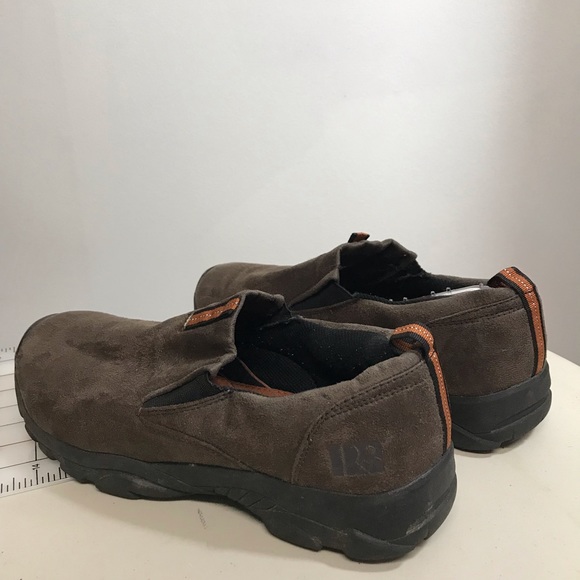 Men’s Brown Suede Like Loafers with Black Soles - Picture 4 of 11